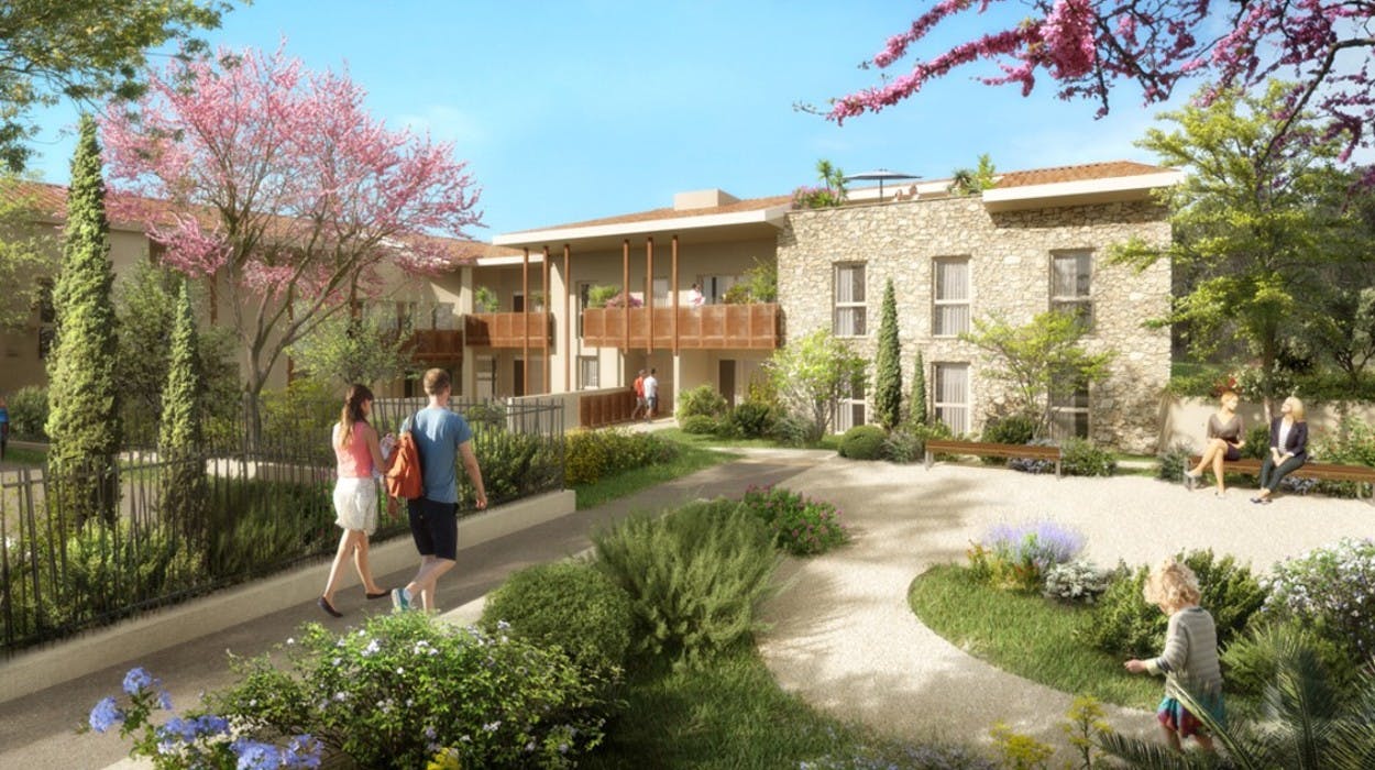 Photographie illustrant le projet d'investissement immobilier IMMALLIANCE PURE PROVENCE - Lançon-Provence.