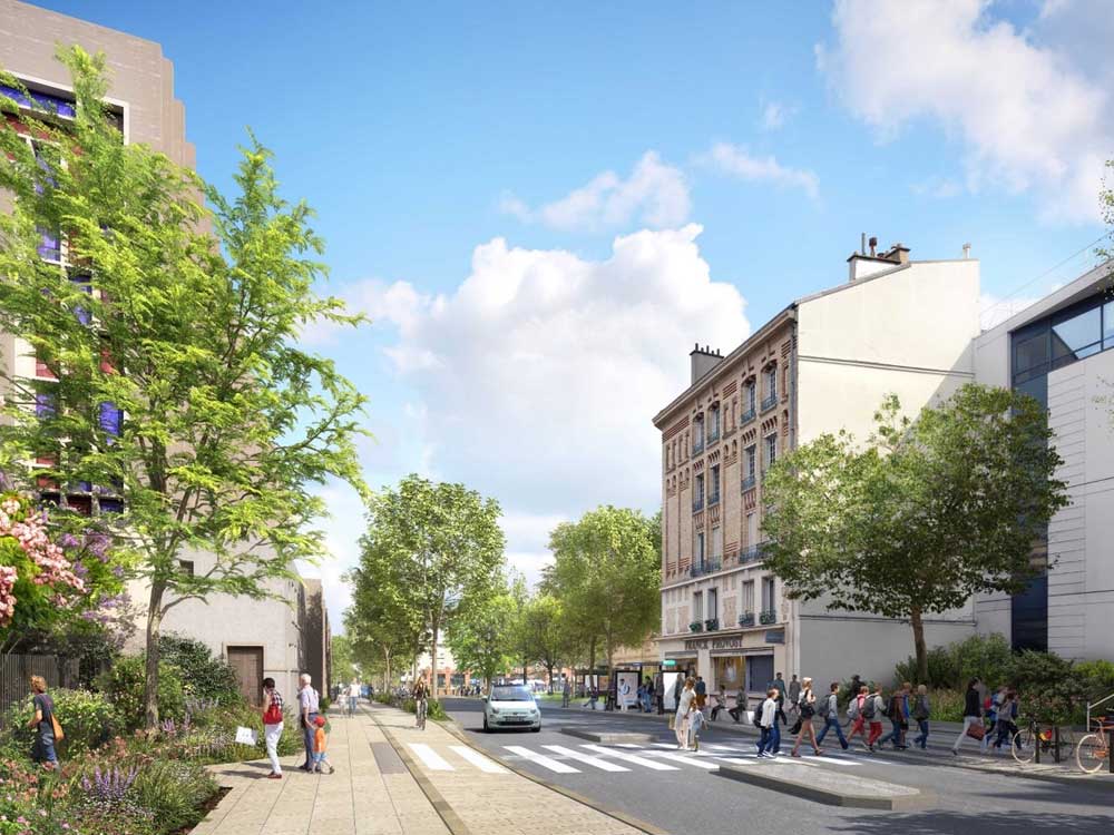 Photographie illustrant le projet d'investissement immobilier Tetris 2026 – Montrouge - .
